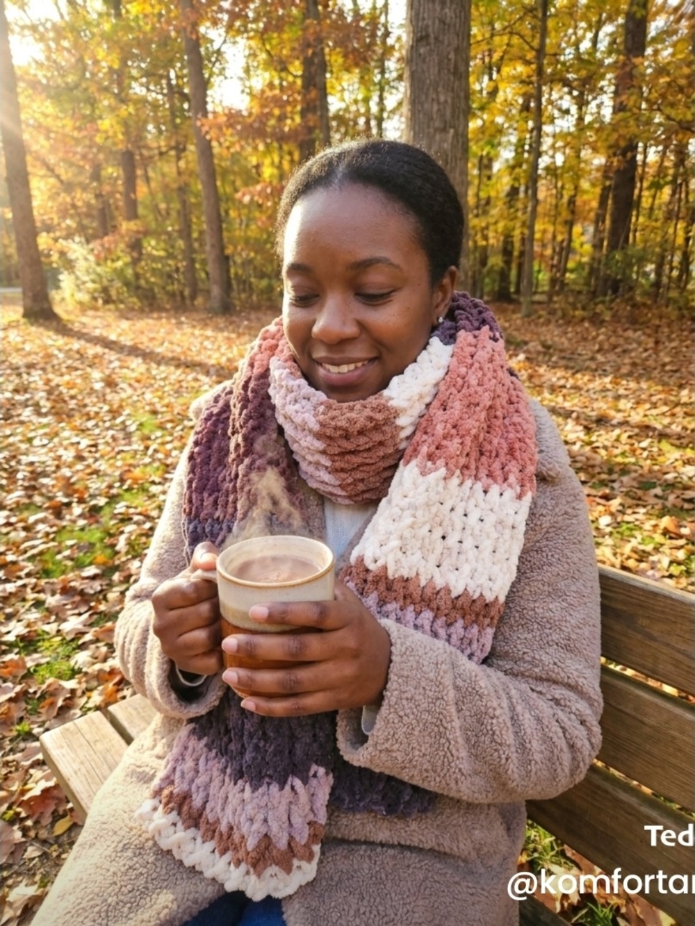 Handmade Chunky Knit Scarf